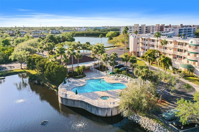 6495 Shoreline Dr Unit 8106, Saint Petersburg, FL 33708 - aerial view with a water view