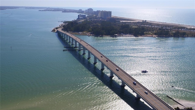 895 S Gulfview Blvd Unit 309, Clearwater Beach, FL 33767 - view of water feature