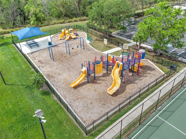 2218 132nd Pl E, Parrish, FL 34219 - community jungle gym with fence