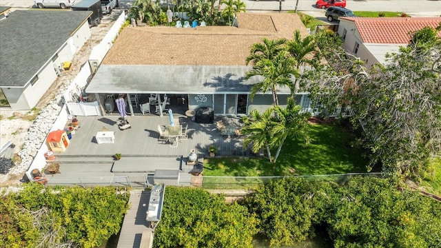 7912 3rd Ave S, Saint Petersburg, FL 33707 - view from above of property