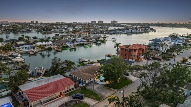 7912 3rd Ave S, Saint Petersburg, FL 33707 - aerial view of residential area featuring a nearby body of water