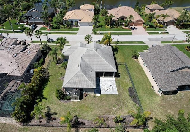 5409 Conch Shell Pl, Apollo Beach, FL 33572 - bird's eye view featuring a residential view