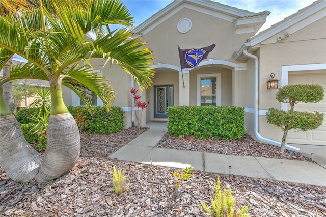 5409 Conch Shell Pl, Apollo Beach, FL 33572 - entrance to property with stucco siding