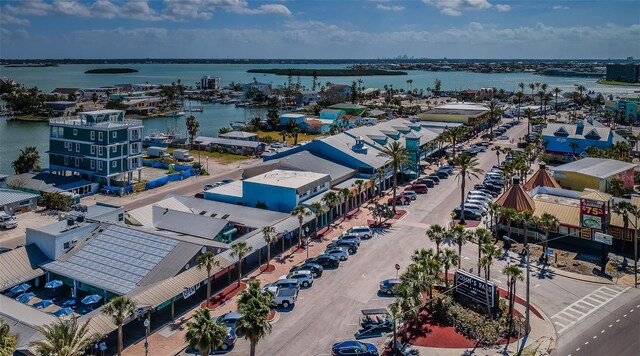 13000 Gulf Blvd Unit 109, Madeira Beach, FL 33708 - drone / aerial view with a water view