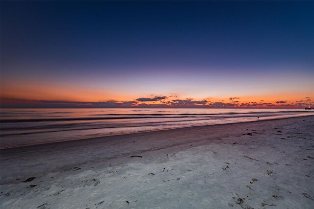 13000 Gulf Blvd Unit 109, Madeira Beach, FL 33708 - property view of water featuring a view of the beach