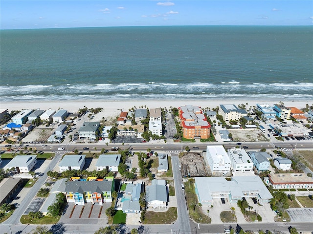 2116/2114 1st St, Indian Rocks Beach, FL 33785 - view of property location with waterfront with a beach and nearby suburban area