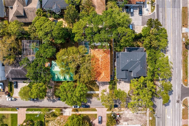 4310 W Sevilla St, Tampa, FL 33629 - drone / aerial view with a residential view