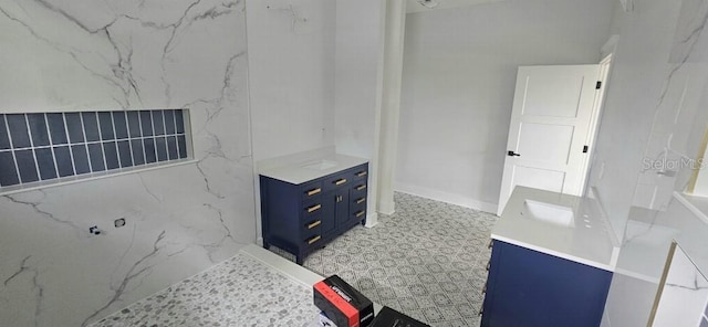 745 31st Ave N, Saint Petersburg, FL 33704 - bathroom featuring vanity and baseboards