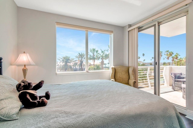 1350 Gulf Blvd Unit 301, Clearwater Beach, FL 33767 - bedroom featuring access to exterior
