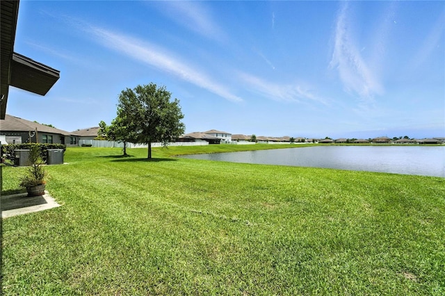 14050 Arbor Pines Dr, Riverview, FL 33579 - view of green lawn featuring a water view