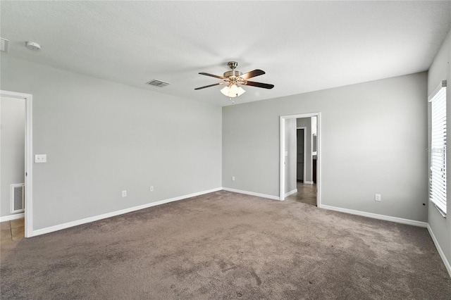 14050 Arbor Pines Dr, Riverview, FL 33579 - unfurnished bedroom with carpet floors and a ceiling fan