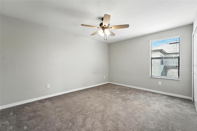 14050 Arbor Pines Dr, Riverview, FL 33579 - carpeted spare room featuring a ceiling fan and baseboards