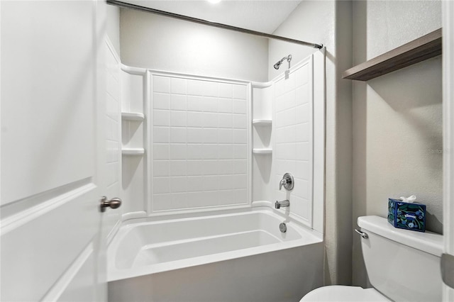 14050 Arbor Pines Dr, Riverview, FL 33579 - bathroom featuring toilet and bathtub / shower combination