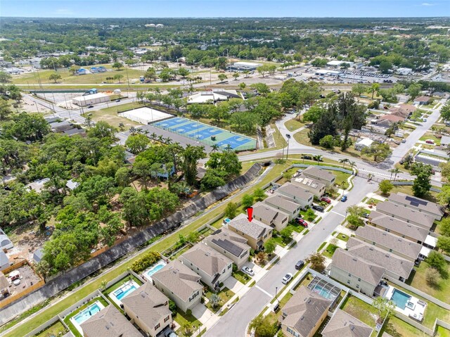 5946 81st Ave N, Pinellas Park, FL 33781 - bird's eye view with a residential view
