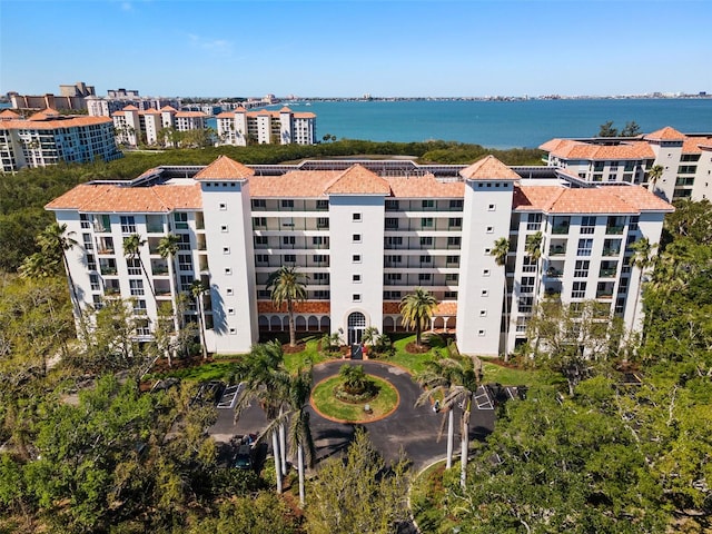 4750 Dolphin Cay Ln S Unit 209, Saint Petersburg, FL 33711 - drone / aerial view of a large body of water
