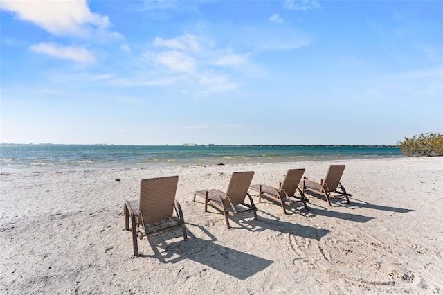4750 Dolphin Cay Ln S Unit 209, Saint Petersburg, FL 33711 - water view featuring local beach