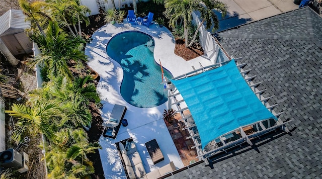 aerial view