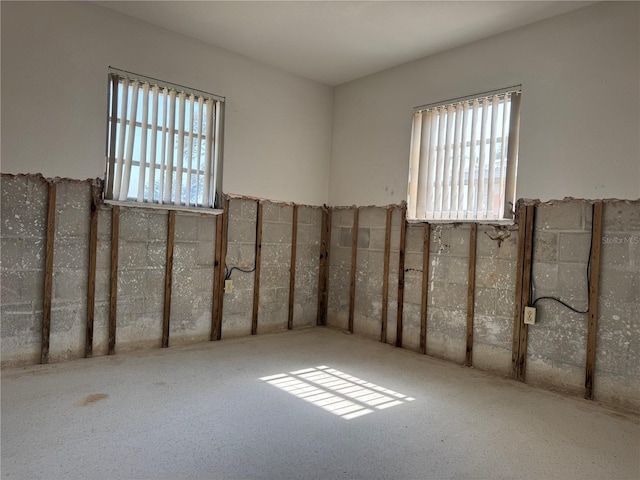 interior space featuring plenty of natural light