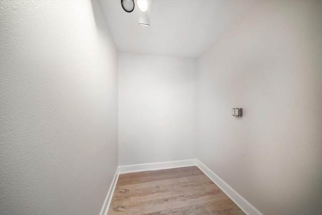 interior space featuring light wood-type flooring