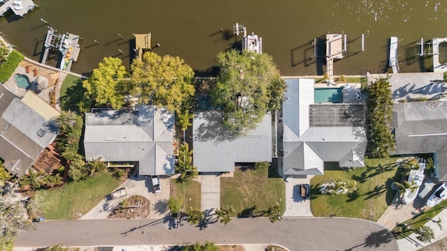 drone / aerial view