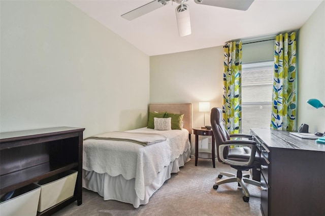 1187 Mistwood Dr, Tarpon Springs, FL 34688 - carpeted bedroom with a ceiling fan