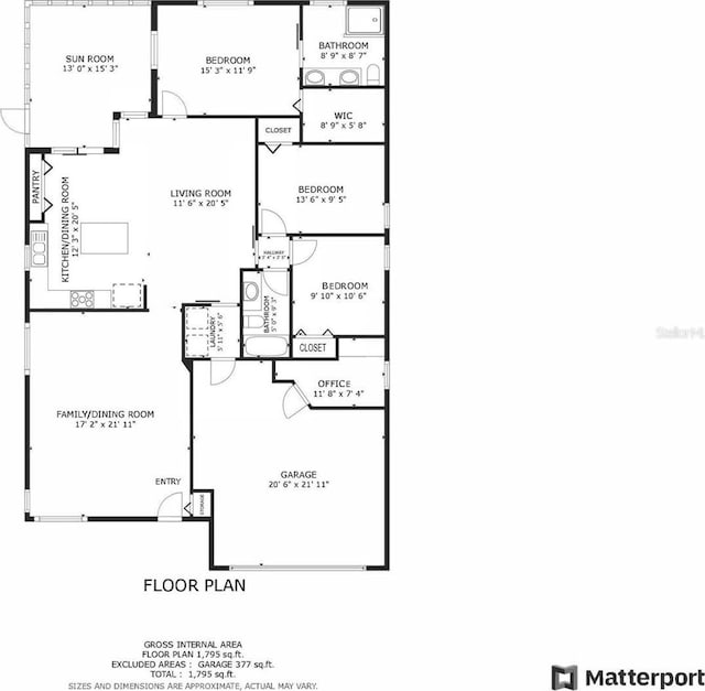 1187 Mistwood Dr, Tarpon Springs, FL 34688 - plan