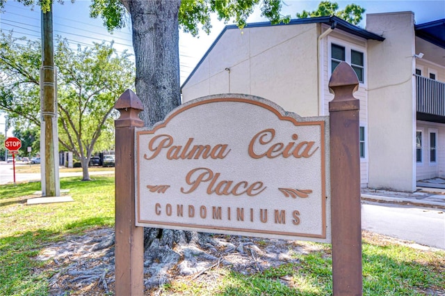 527 S Lincoln Ave Unit A108, Tampa, FL 33609 - view of community / neighborhood sign