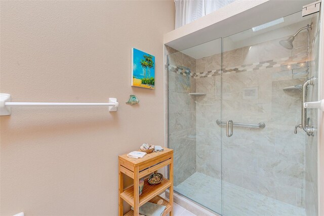 615 Garland Cir, Indian Rocks Beach, FL 33785 - full bathroom with a stall shower