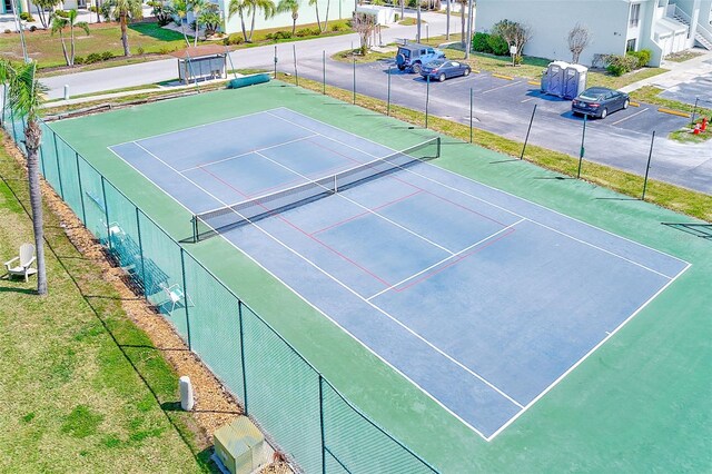 615 Garland Cir, Indian Rocks Beach, FL 33785 - view of tennis court
