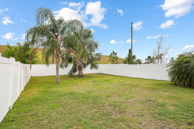 14426 Haddon Mist Dr, Wimauma, FL 33598 - view of yard featuring a fenced backyard