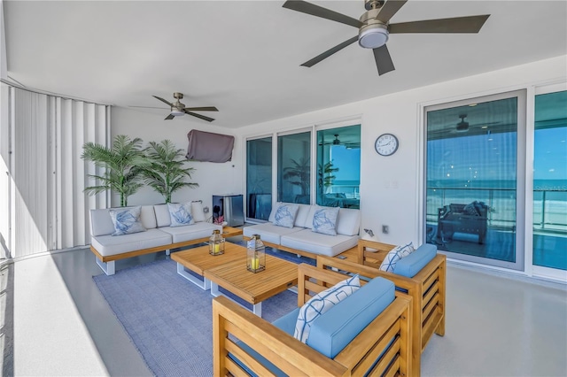 19816 Gulf Blvd Unit 201, Indian Shores, FL 33785 - exterior space with ceiling fan