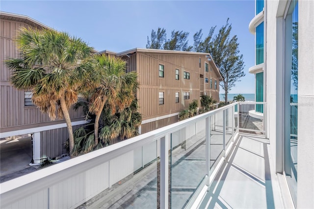 19816 Gulf Blvd Unit 201, Indian Shores, FL 33785 - balcony with a water view