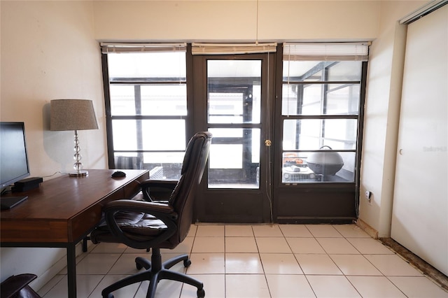 7360 Ulmerton Rd Unit 29B, Largo, FL 33771 - office area featuring healthy amount of natural light and light tile patterned floors