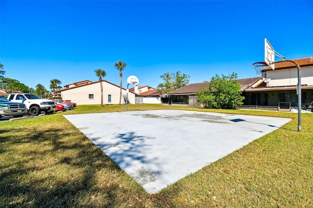 7360 Ulmerton Rd Unit 29B, Largo, FL 33771 - view of patio / terrace featuring basketball hoop and driveway