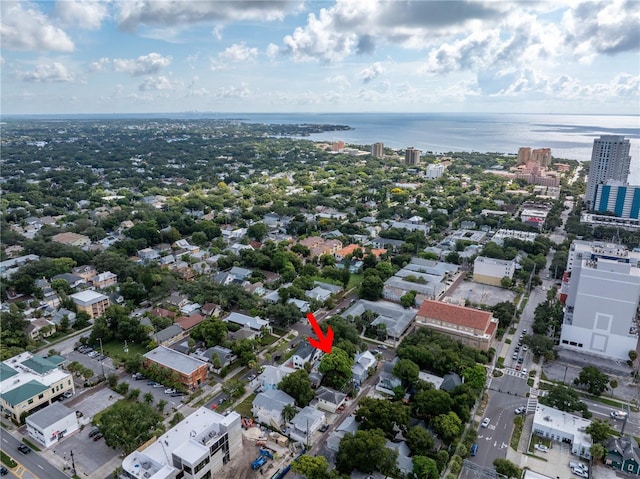 548 3rd St N, Saint Petersburg, FL 33701 - aerial view featuring a water view