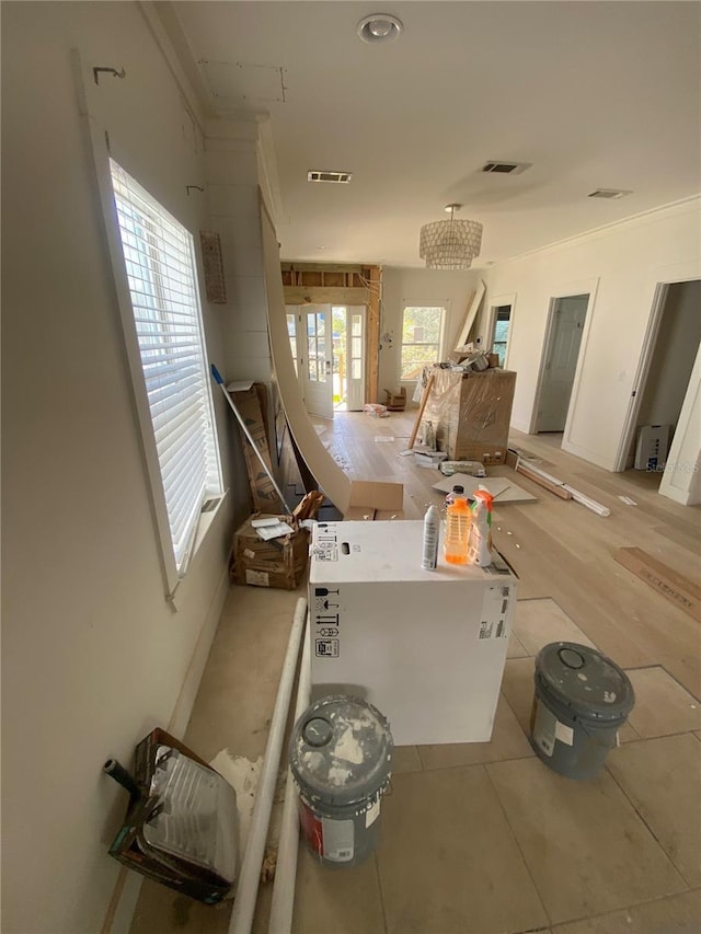 27 Kingfish St, Santa Rosa Beach, FL 32459 - miscellaneous room featuring visible vents and crown molding