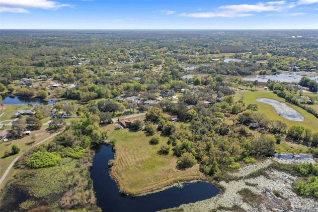 9825 Casey Dr, New Port Richey, FL 34654 - aerial view featuring a water view