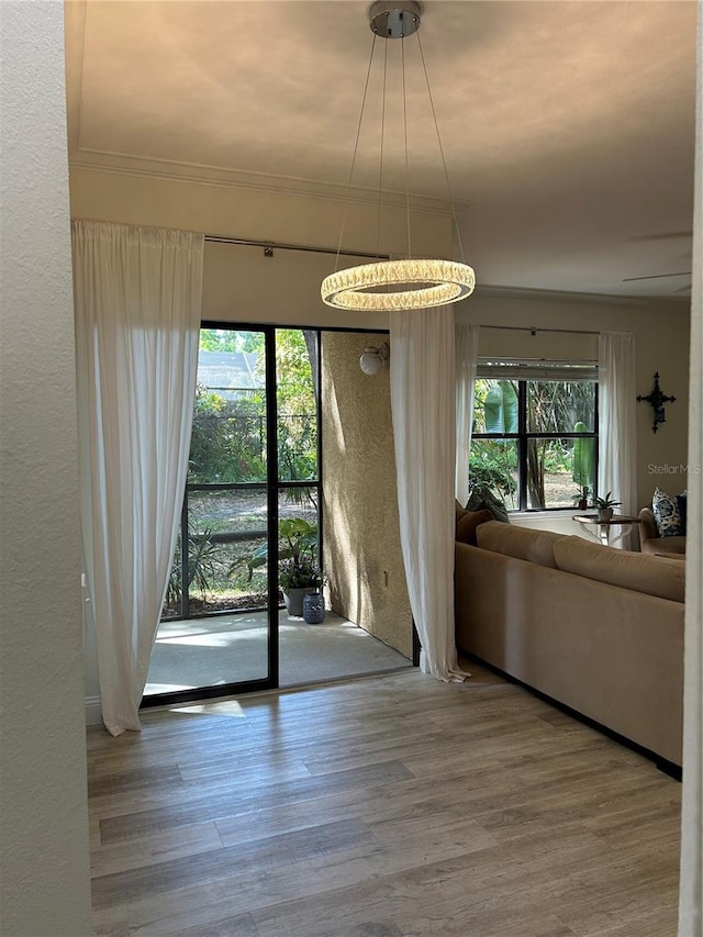 2220 Chianti Pl Unit 8-0817, Palm Harbor, FL 34683 - unfurnished dining area with wood finished floors
