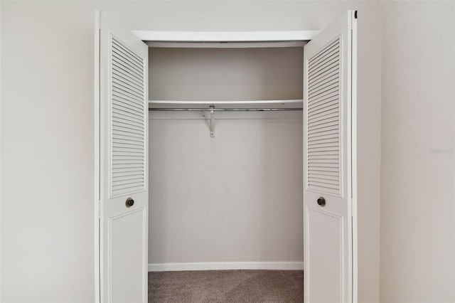 view of closet