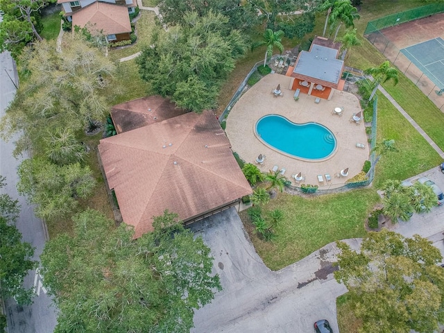 aerial view