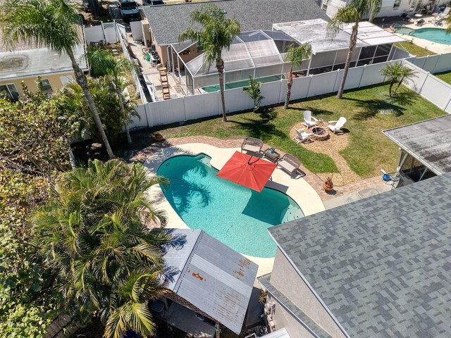 8326 Archwood Cir, Tampa, FL 33615 - birds eye view of property