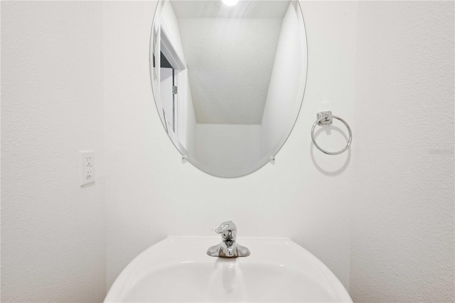 bathroom with a sink