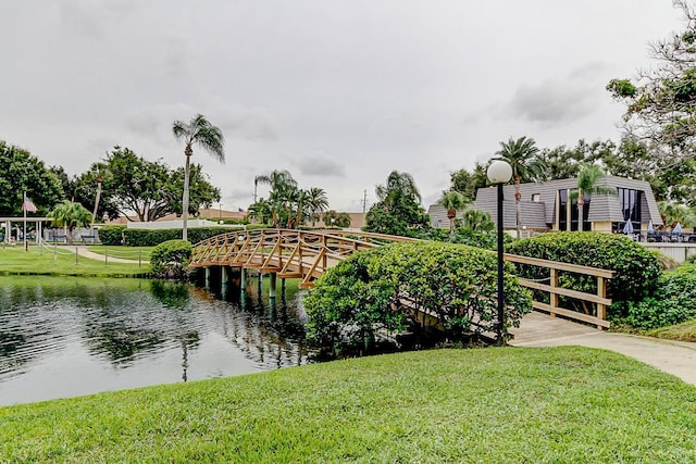 14130 Rosemary Ln Unit 3312, Largo, FL 33774 - view of community with a water view and a yard