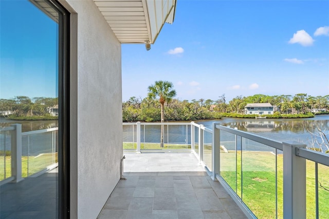 7049 Peninsular Dr, New Port Richey, FL 34652 - balcony featuring a water view