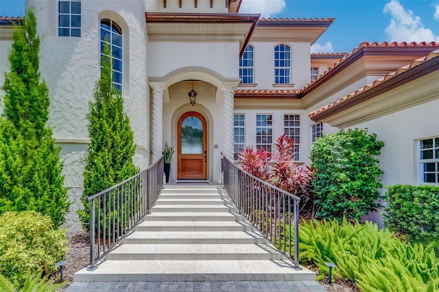 362 41st Ave, St Pete Beach, FL 33706 - view of exterior entry with stucco siding