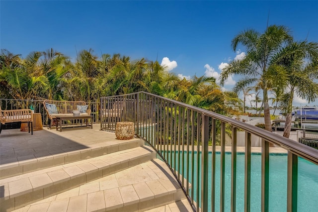 362 41st Ave, St Pete Beach, FL 33706 - balcony featuring an outdoor hangout area