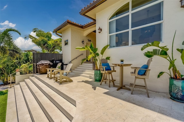362 41st Ave, St Pete Beach, FL 33706 - view of patio with fence