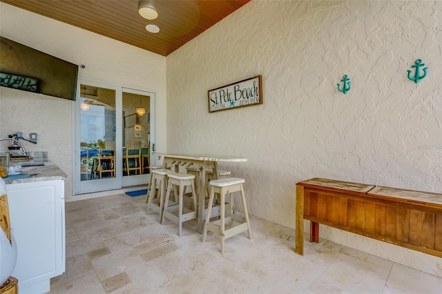 362 41st Ave, St Pete Beach, FL 33706 - view of patio featuring a sink