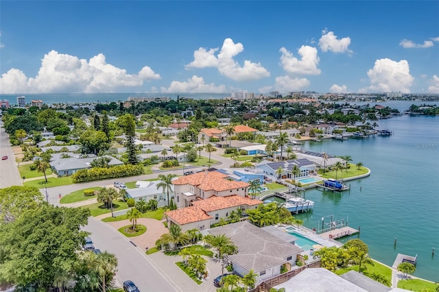 362 41st Ave, St Pete Beach, FL 33706 - bird's eye view with a water view