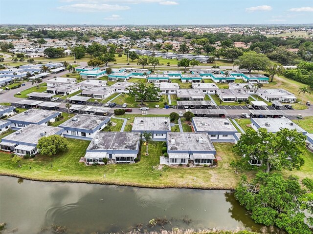 205 Andover Pl N Unit 110, Sun City Center, FL 33573 - bird's eye view of a nearby body of water